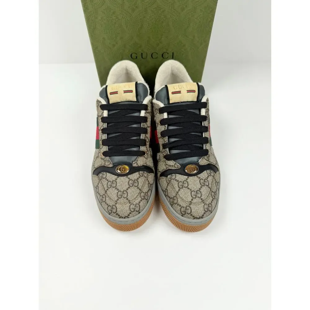 Size 7.5US - Gucci Screener Low Top NEW